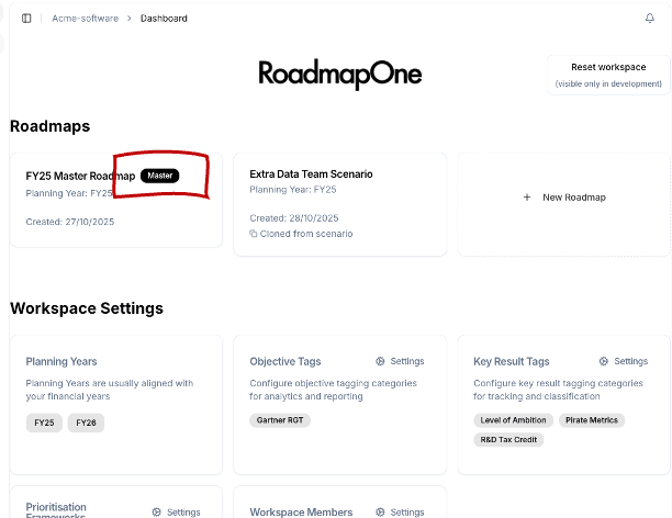 Master Roadmap Badge