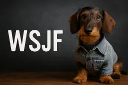 Objective Prioritisation: WSJF