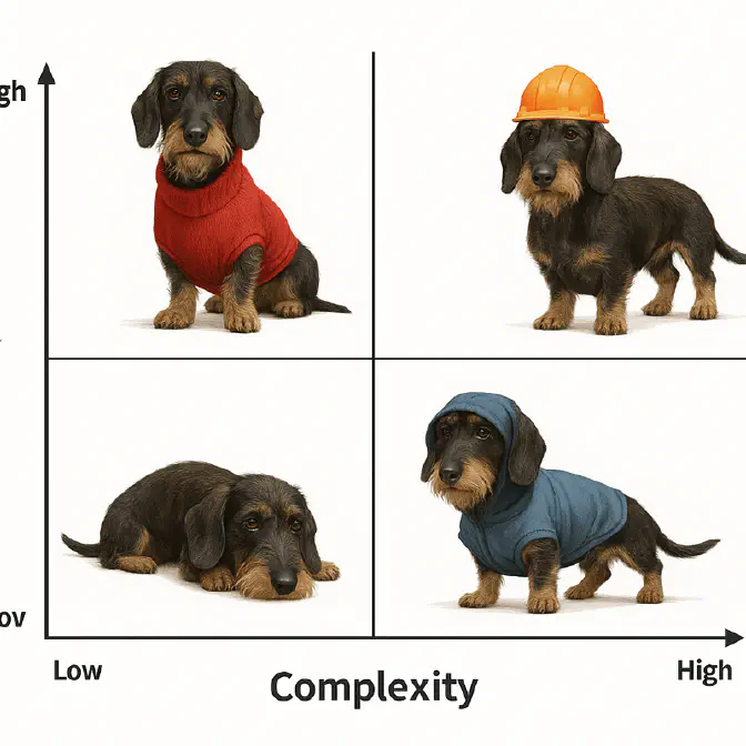Objective Prioritisation: Value vs Complexity Matrix